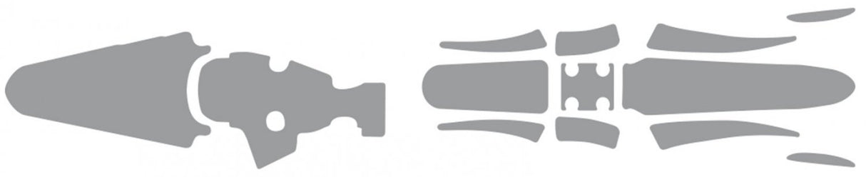 BLACKBIRD ANTI MUD FOAM FENDER YAMAHA YZF 250 19-23 450 18-22