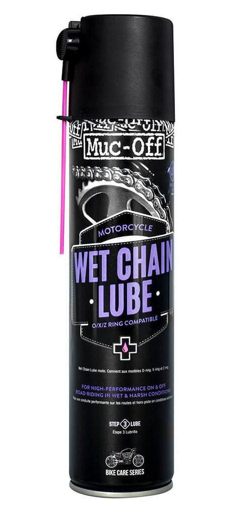 MUC-OFF MOTORCYCLE CHAIN LUBE WET 400ml