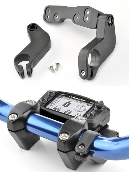 TRAIL TECH VOYAGER VAPOR DIGITAL GAUGE HANDLEBAR MOUNT KIT