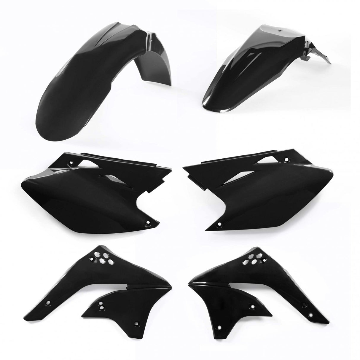 ACERBIS PLASTIC KIT KAWASAKI KXF 450 06-08 BLACK
