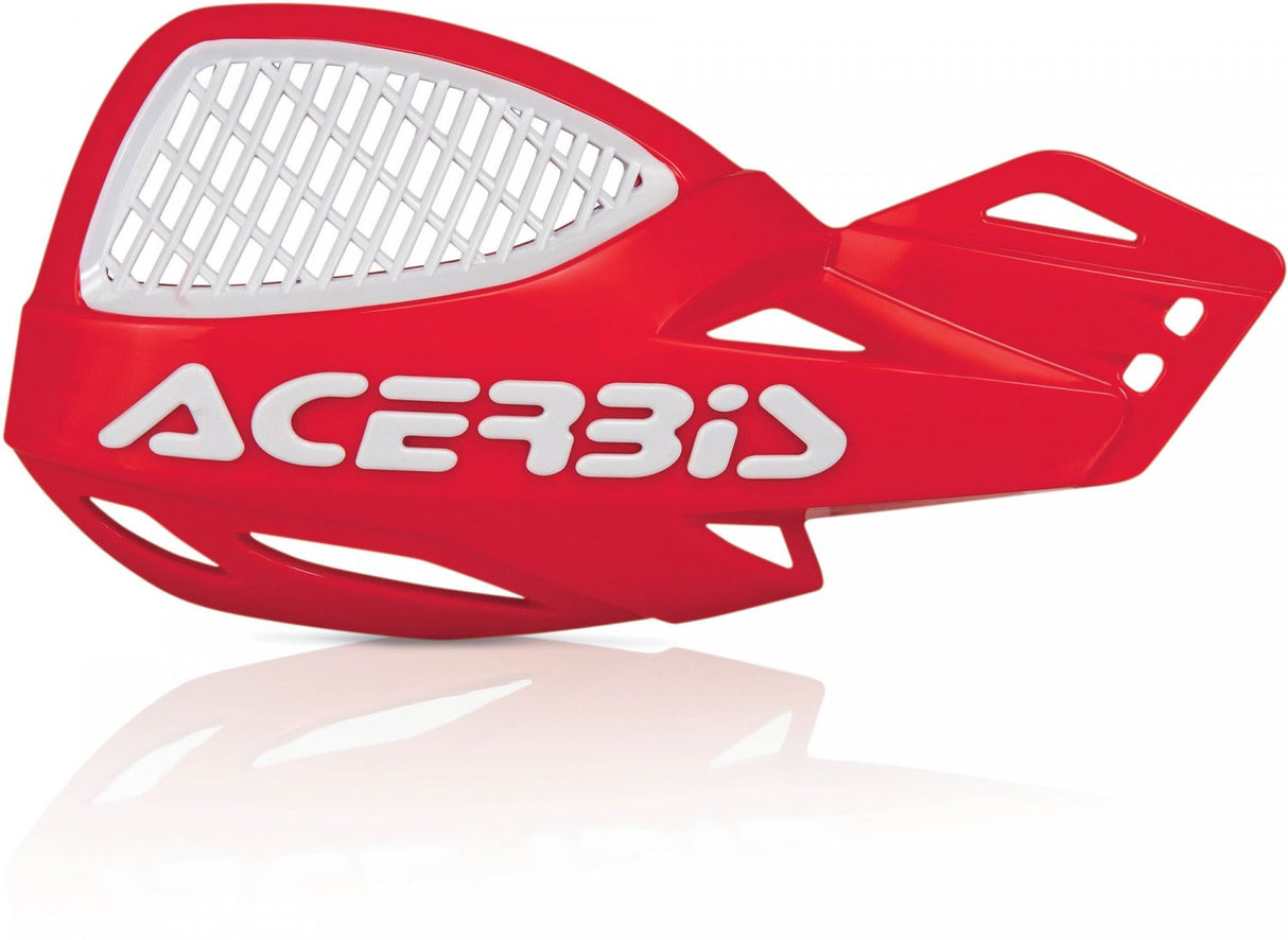 ACERBIS HANDGUARDS UNIKO VENTED RED WHITE