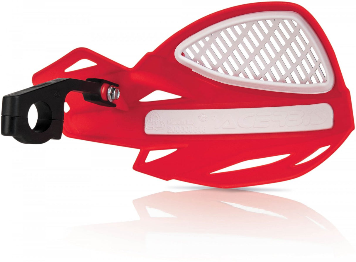 ACERBIS HANDGUARDS UNIKO VENTED BLACK WHITE