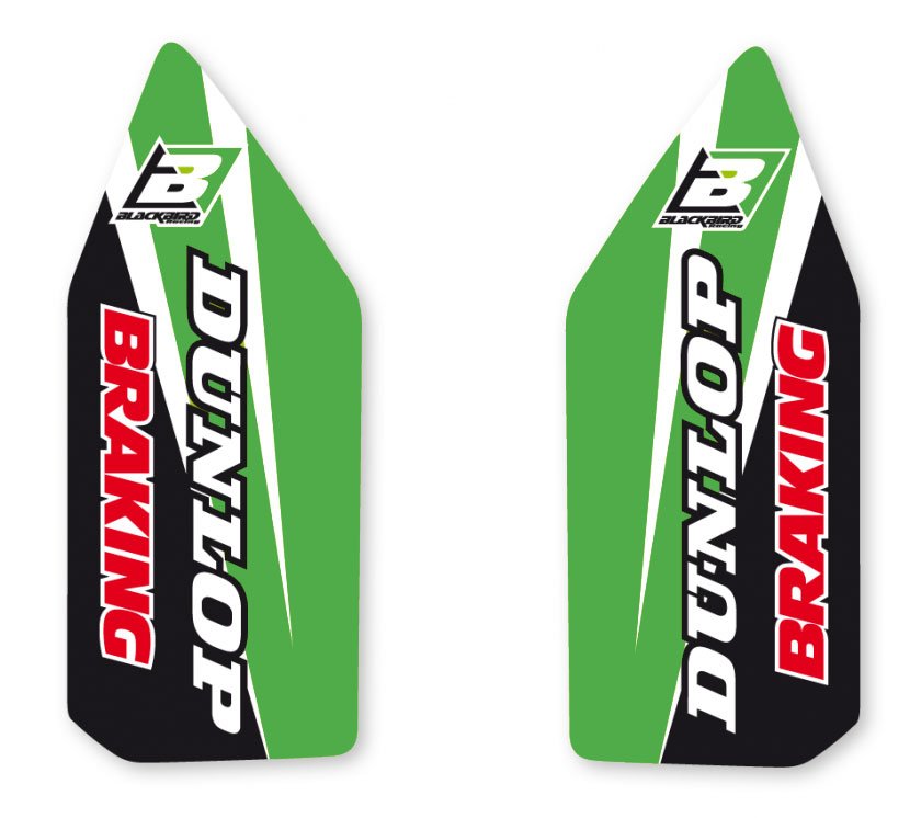 BLACKBIRD DECALS LOWER FORK D4 KXF 250 17-23 KXF 450 16-23