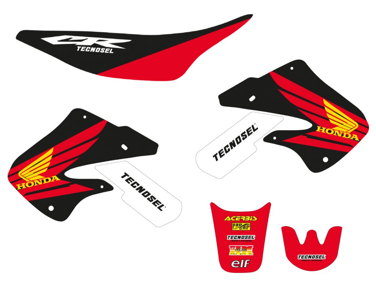 TECNOSEL GRAPHICS KIT REPLICA 98 HONDA CR 125 98-99 250 97-99