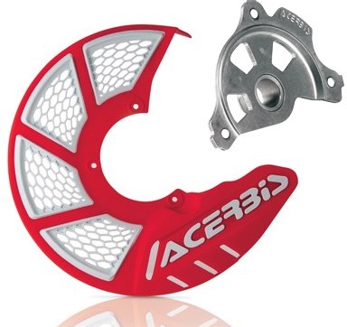 ACERBIS X-BRAKE 2.0 DISC COVER & MOUNT RED WHITE GAS GAS 17-20