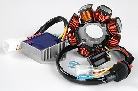TRAIL TECH HIGH OUTPUT DC STATOR 100 WATT ELECTRICAL SYSTEM 08 - 16 2ST KTMS WITH ELECTRIC START 11-14 HUSABERG 2ST TE250 300 HU