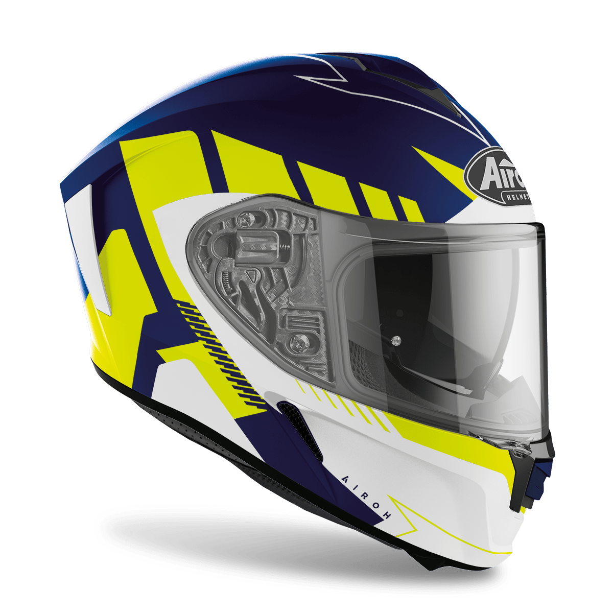 AIROH - SPARK ‘RISE’ BLUE/YELLOW MATT