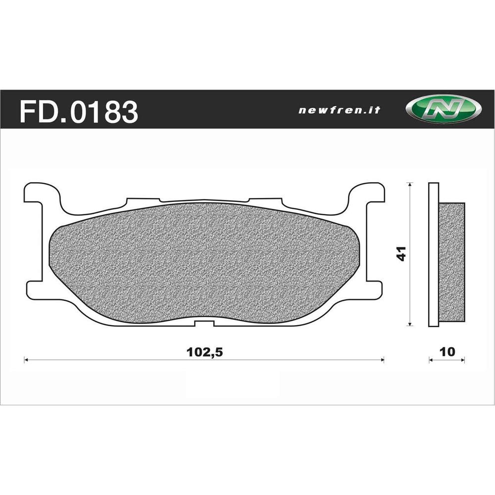 Newfren Brake Pads - Scooter Elite Organic