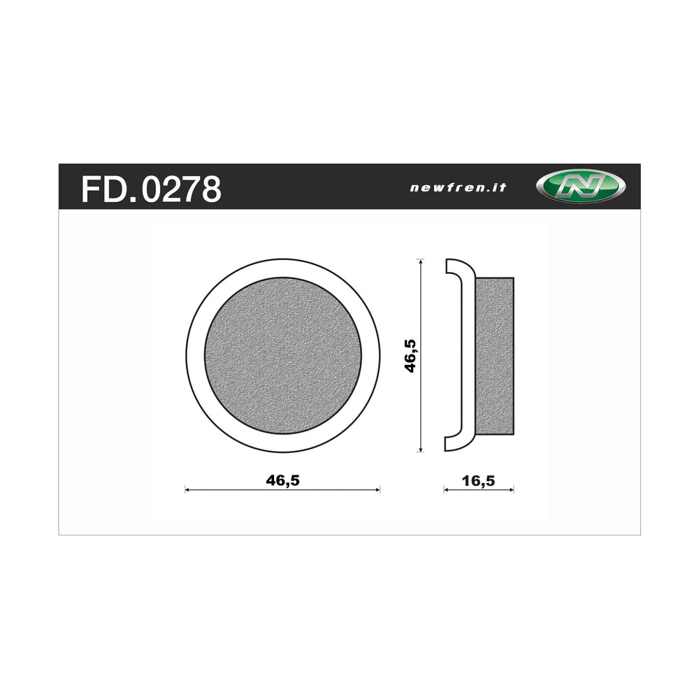 Newfren Brake Pads - Off Road ATV Sintered