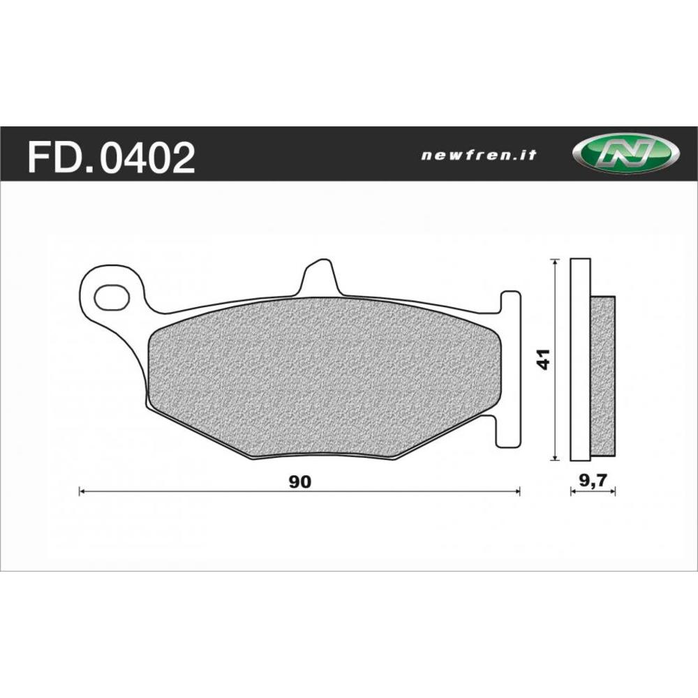 Newfren Brake Pads - Sintered Touring