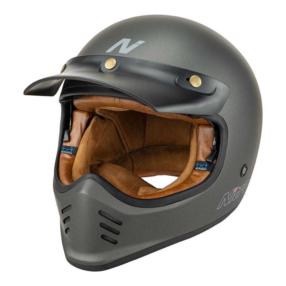 NITRO MX502 RETRO MX SATIN GRAPHITE