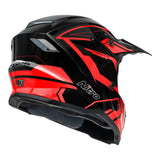 NITRO MX710 YOUTH SHARD II RED/BLACK