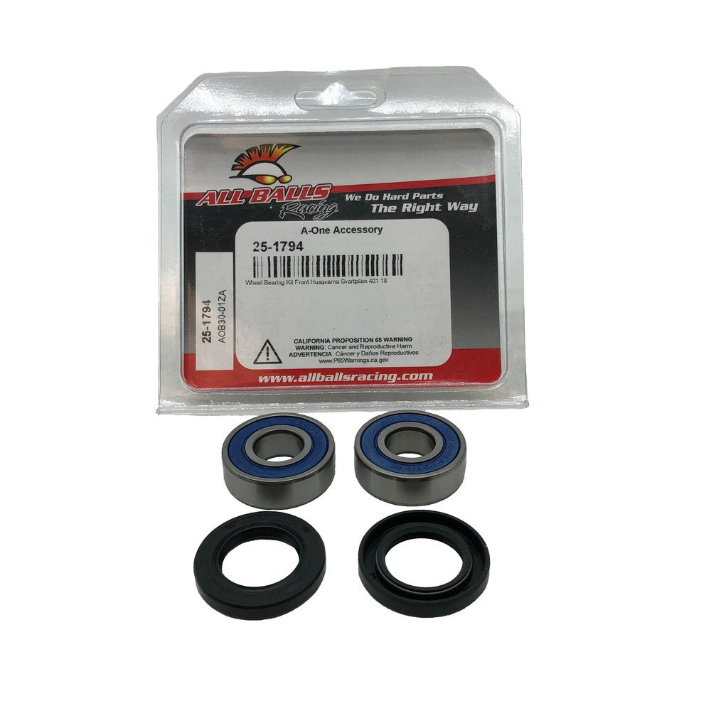 All Balls Wheel Bearing Kit - Front Husqvarna Svartpilen 401
