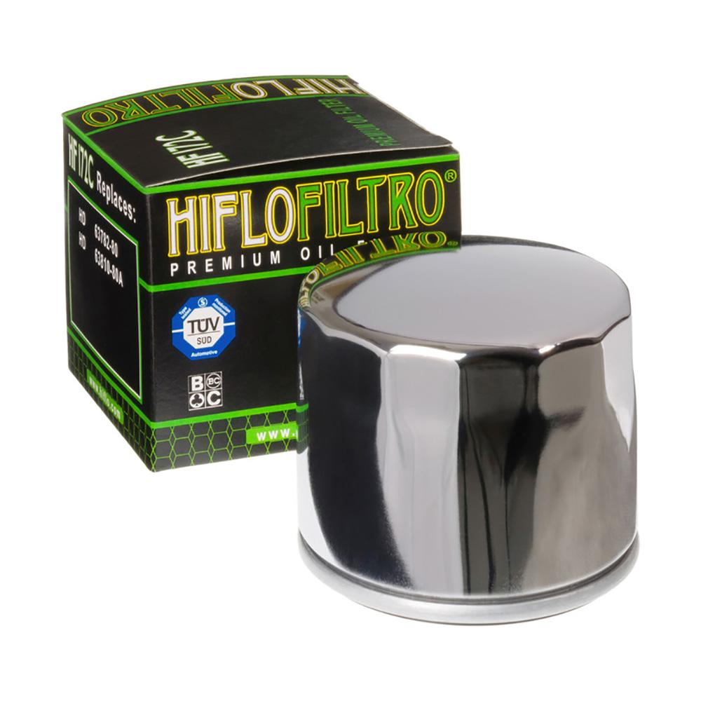 HIFLOFILTRO - OIL FILTER  HF172C CHROME