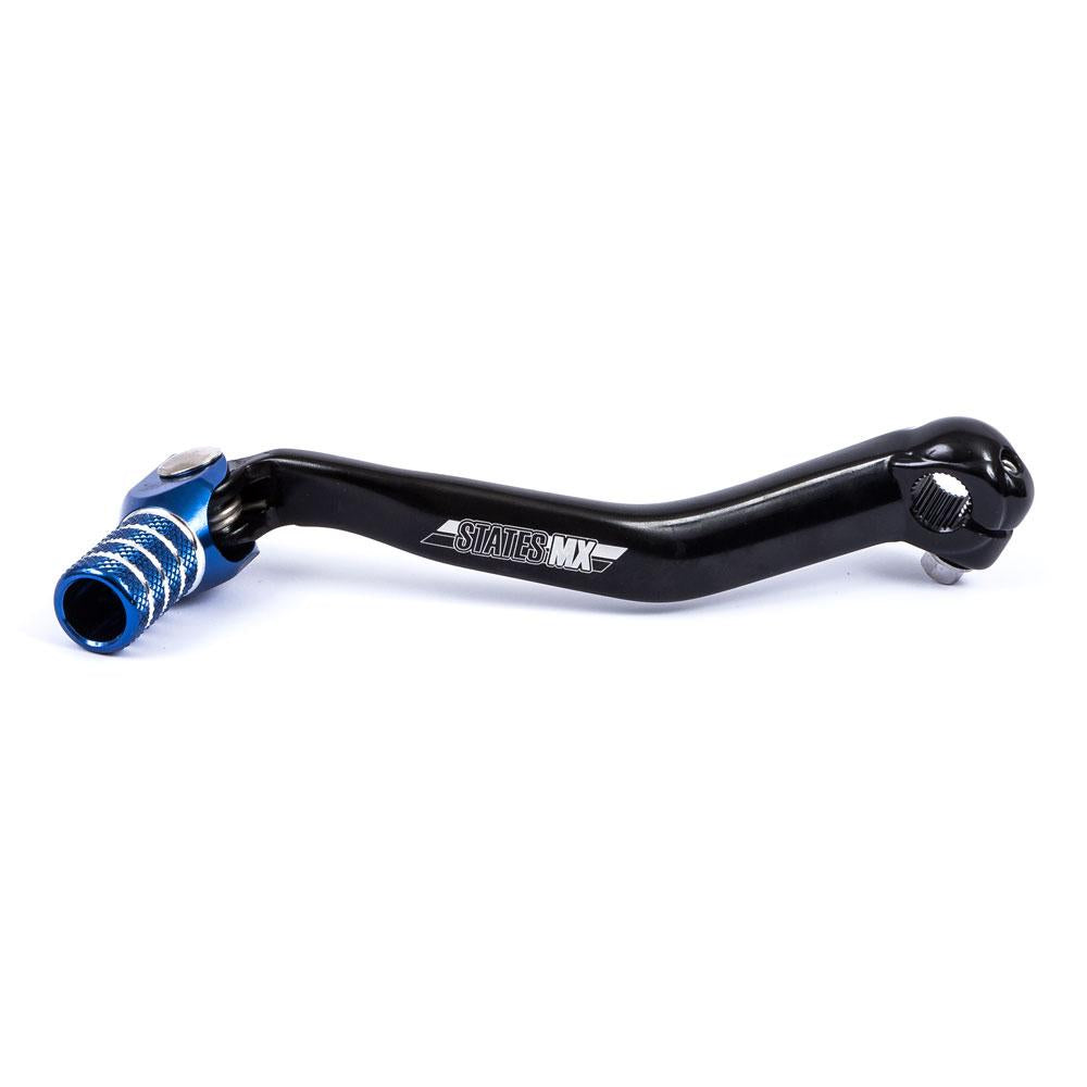 STATES MX FORGED GEAR LEVER - YAMAHA - BLUE