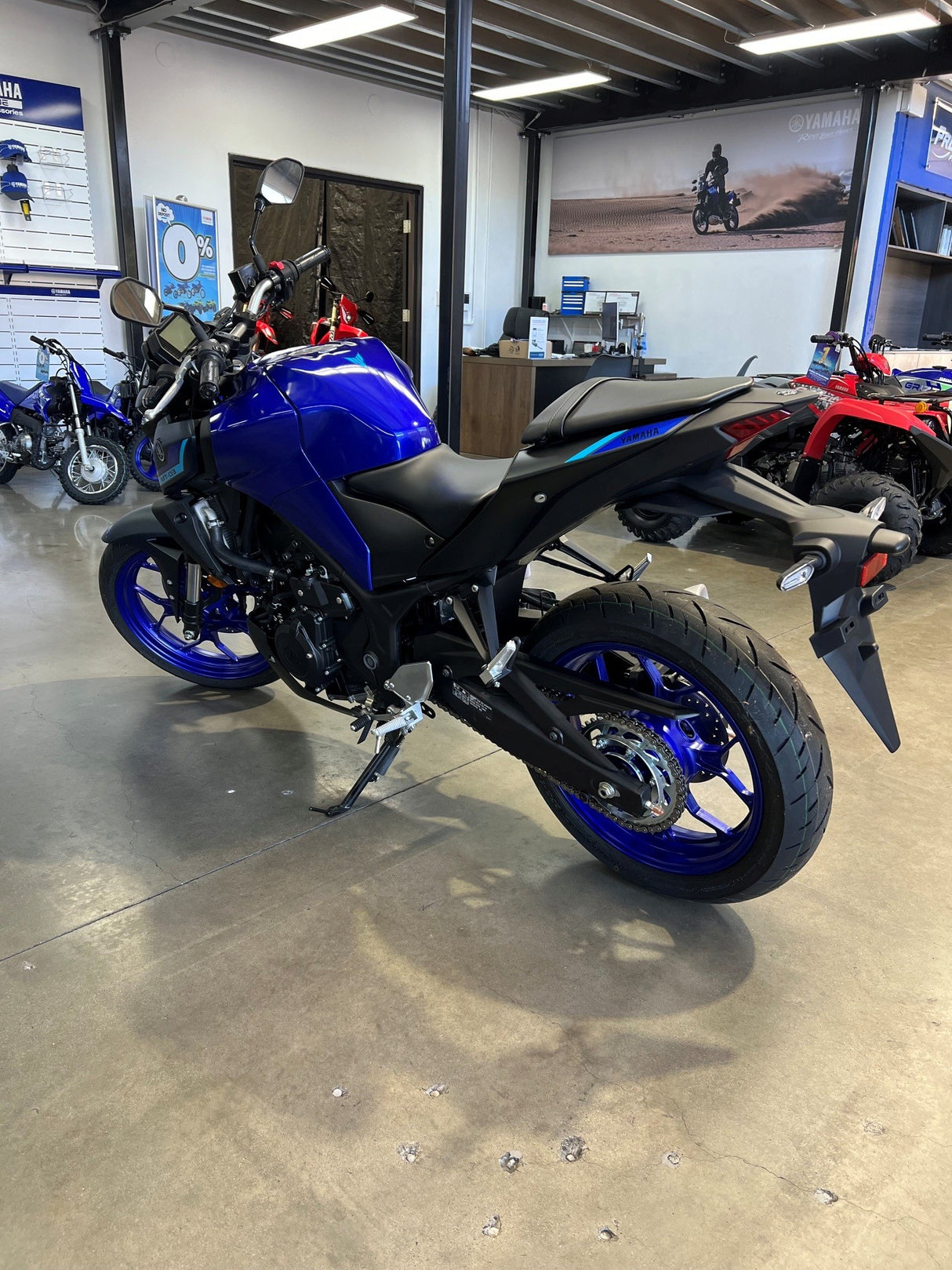 2024 Yamaha MT-03 LAMS Icon Blue
