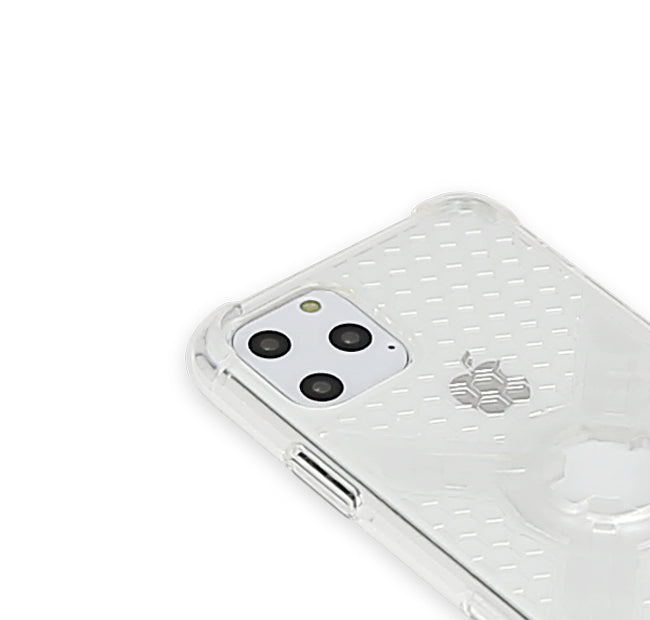 iPhone 11 Pro Max X-Guard Case Clear Grey + Infinity Mount