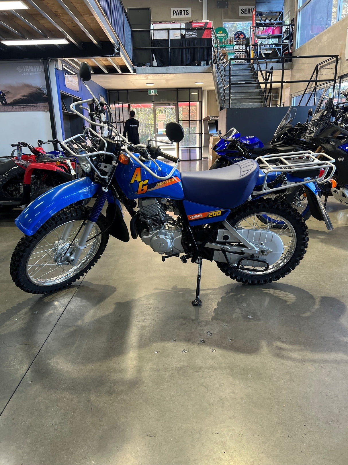 2024 Yamaha AG200F Blue