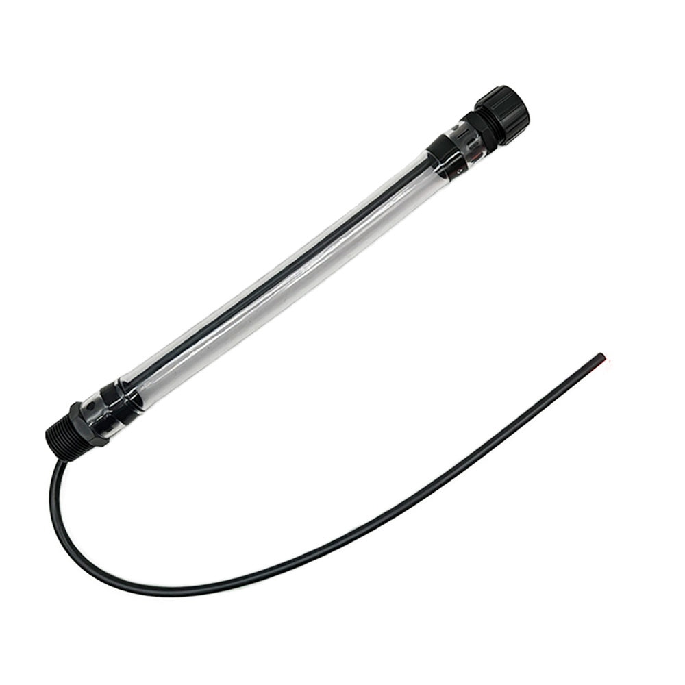Flexible auto shut off vented 3/4" NPT spouts for 20L/5G - Clear tubing