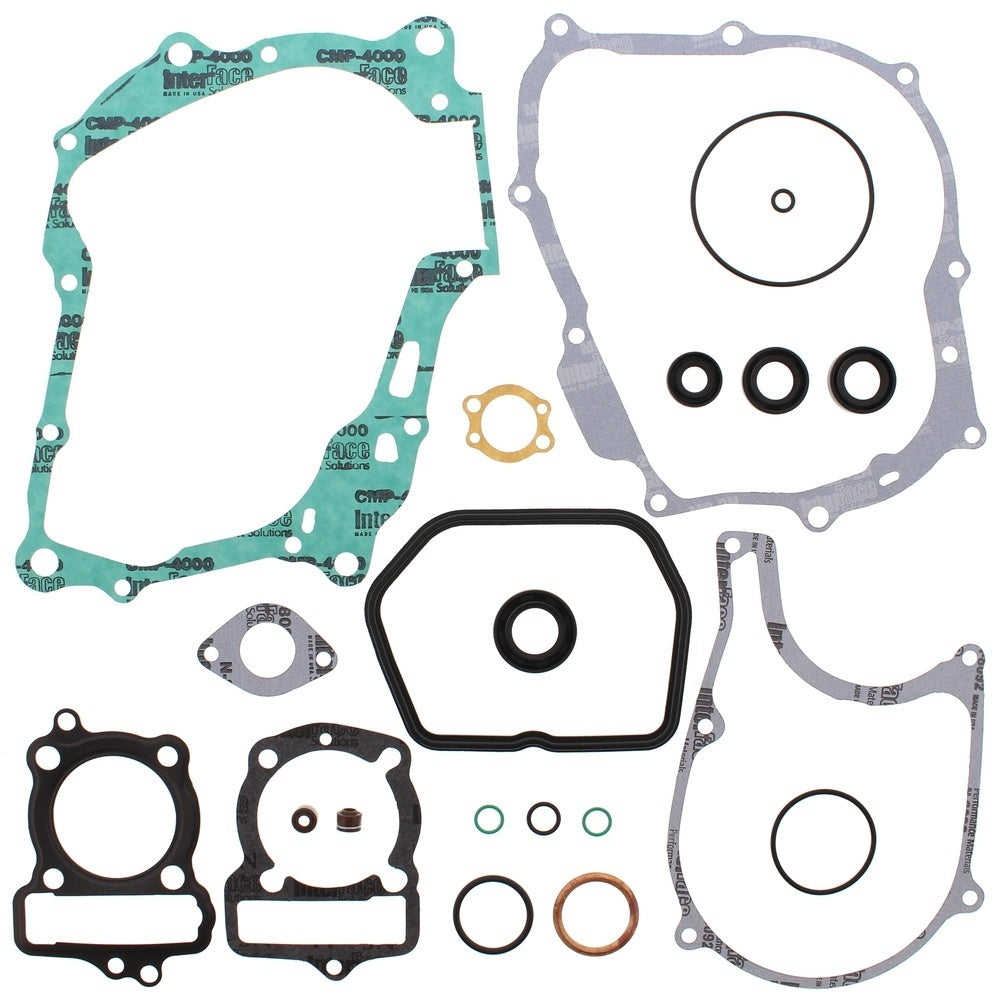 Vertex Complete Gasket Kit with Oil Seals - Honda CRF100F 04-13, XR100R 92-03