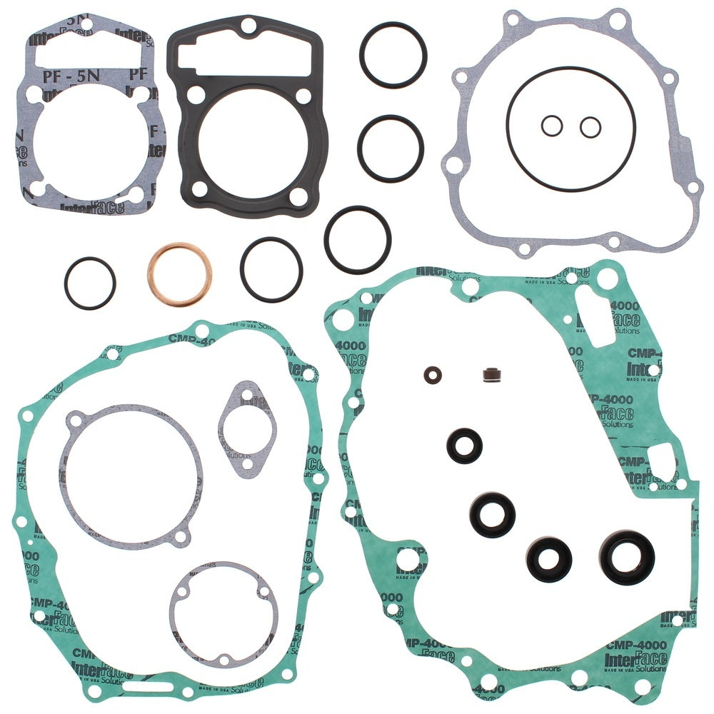 Vertex Complete Gasket Kit with Oil Seals - Honda CTX200 02-11