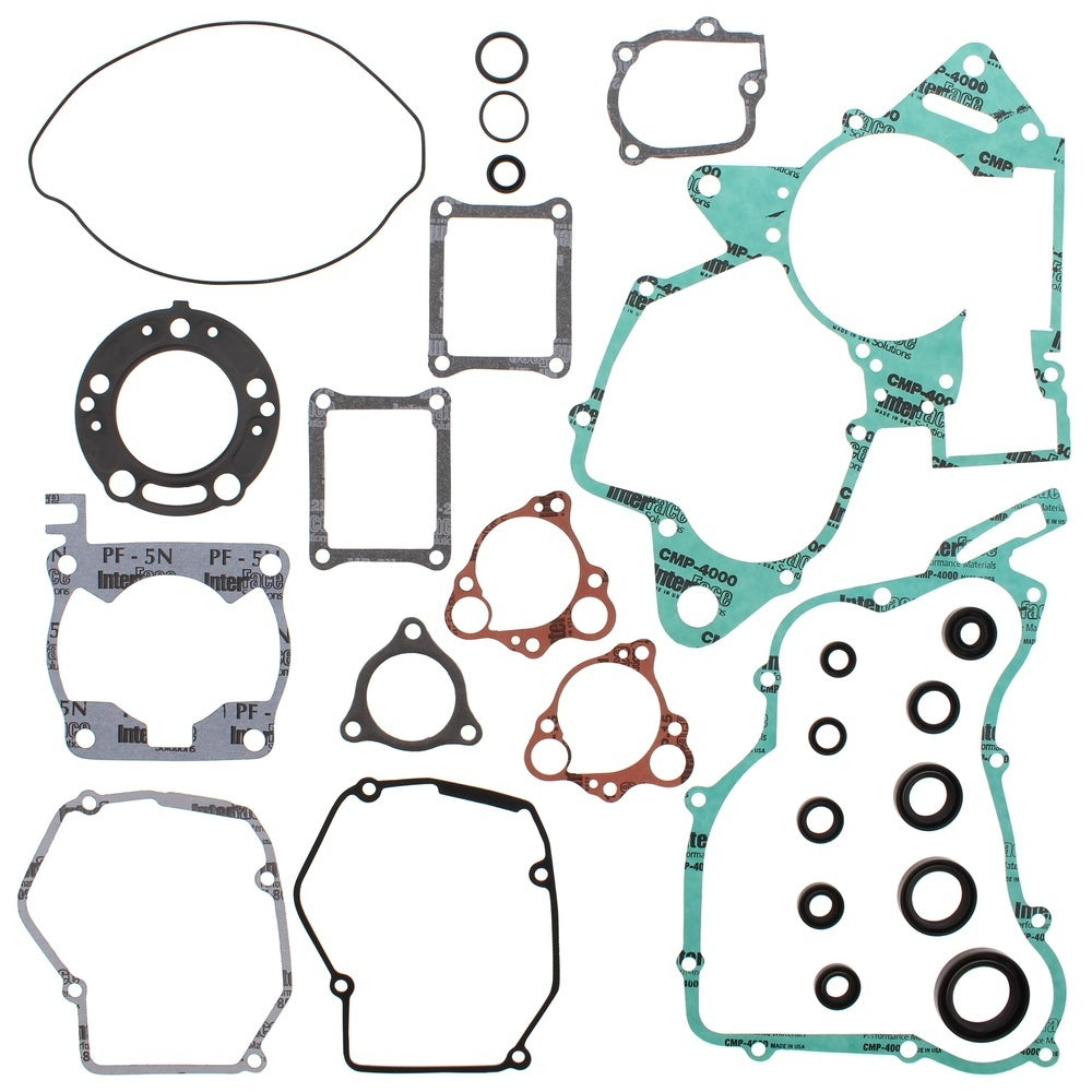 Vertex Complete Gasket Kit with Oil Seals - Honda CR125R 01-02