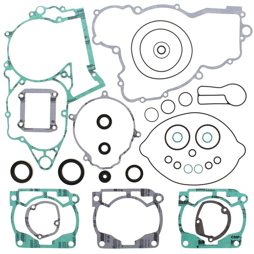 Vertex Complete Gasket Kit with Oil Seals - KTM EXC 300 05, MXC 300 05, XC 300 06-07, XC-W 300 06-07