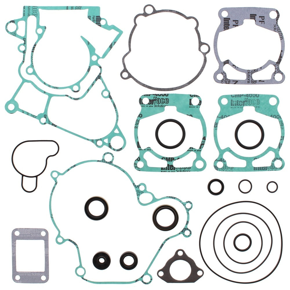 Vertex Complete Gasket Kit with Oil Seals - KTM 50 SX 12-16, 50 SXS 12-14, SX 50 Mini 09-16, SX PRO JR 50 09