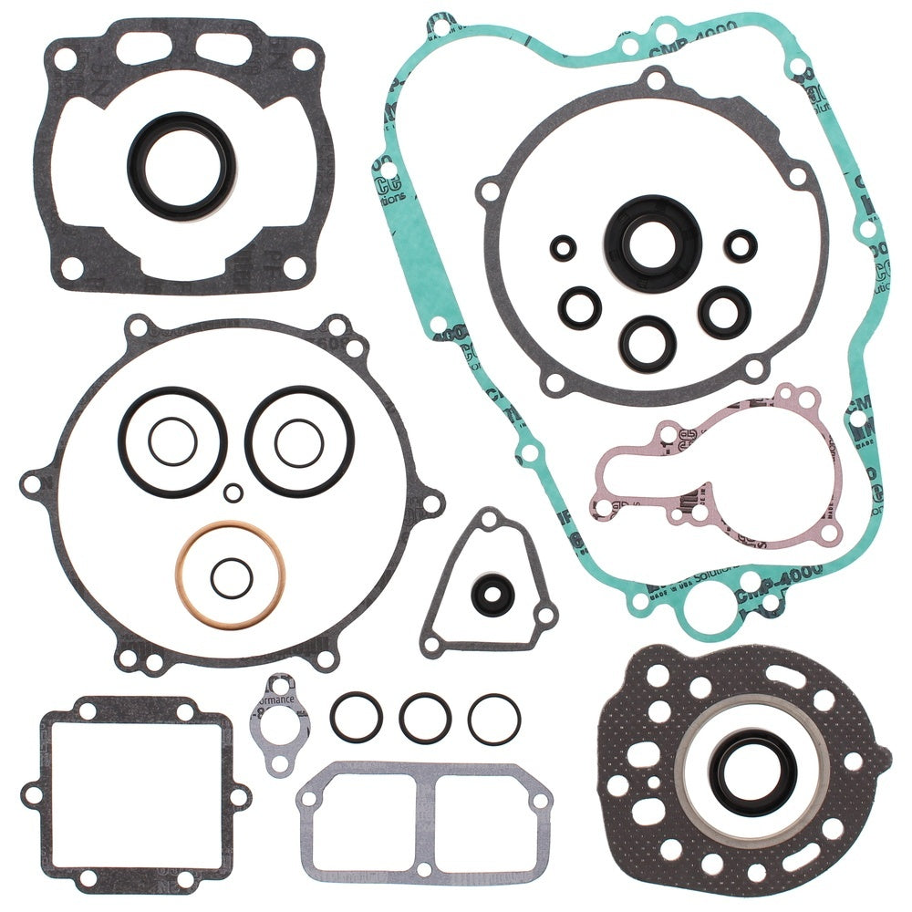 Vertex Complete Gasket Kit with Oil Seals - Kawasaki KX125 89