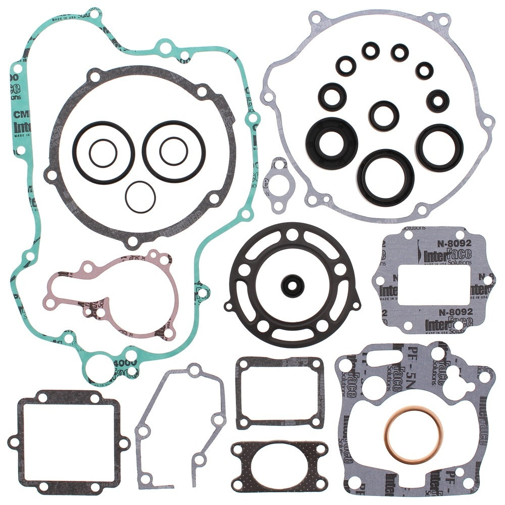 Vertex Complete Gasket Kit with Oil Seals - Kawasaki KX125 01-02