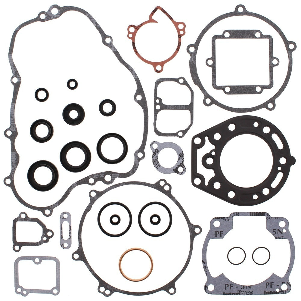Vertex Complete Gasket Kit with Oil Seals - Kawasaki KDX200 95-06
