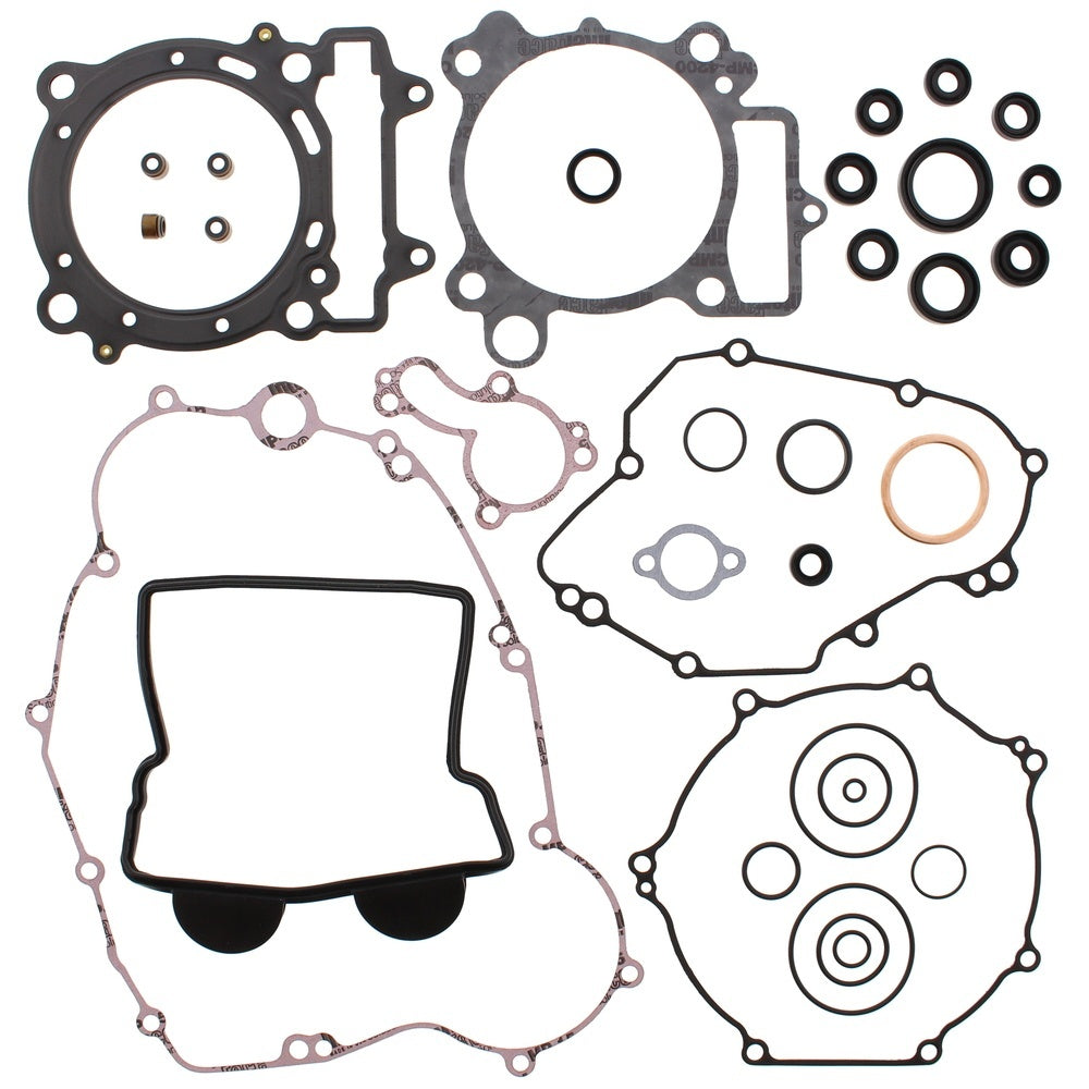 Vertex Complete Gasket Kit with Oil Seals - Kawasaki KX450F 06-08