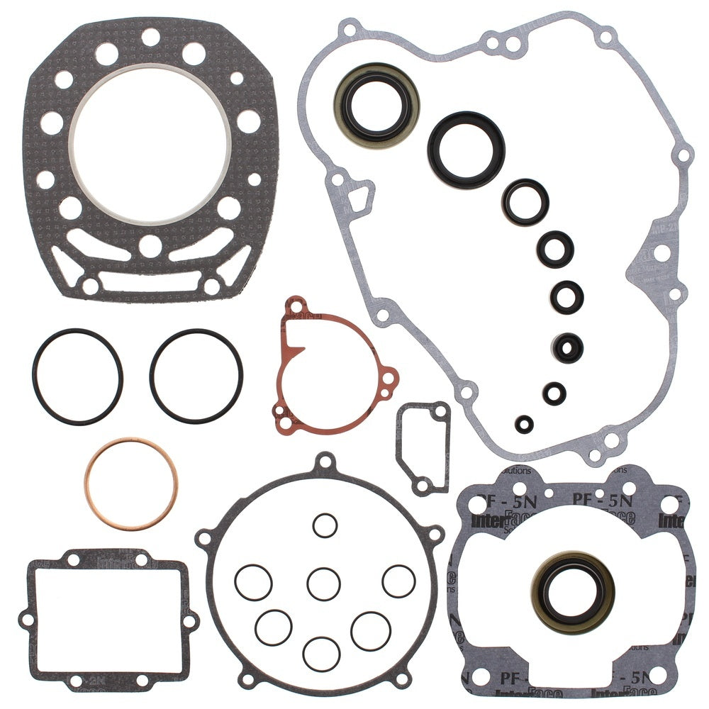 Vertex Complete Gasket Kit with Oil Seals - Kawasaki KX500 86-87