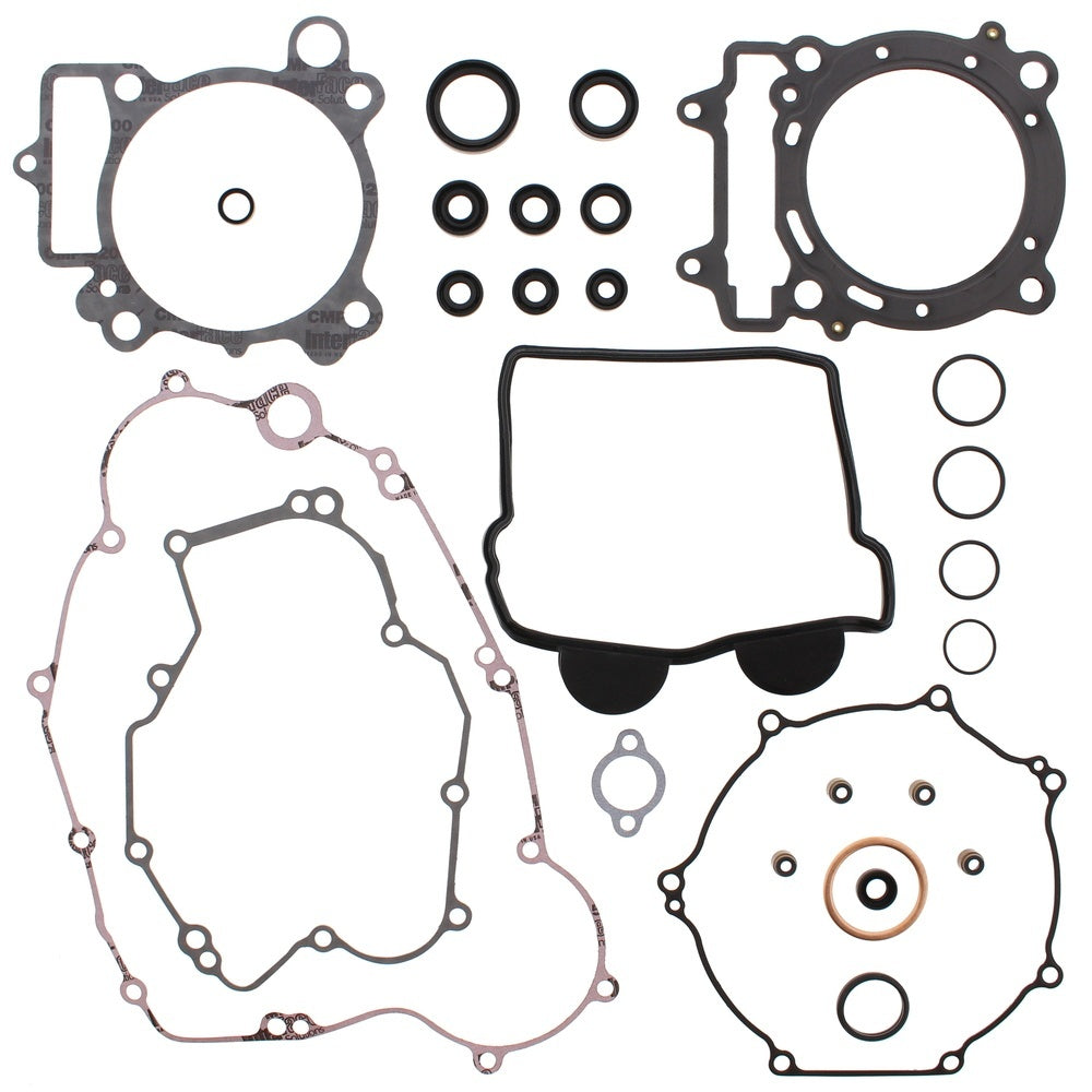 Vertex Complete Gasket Kit with Oil Seals - Kawasaki KLX450R 08-09