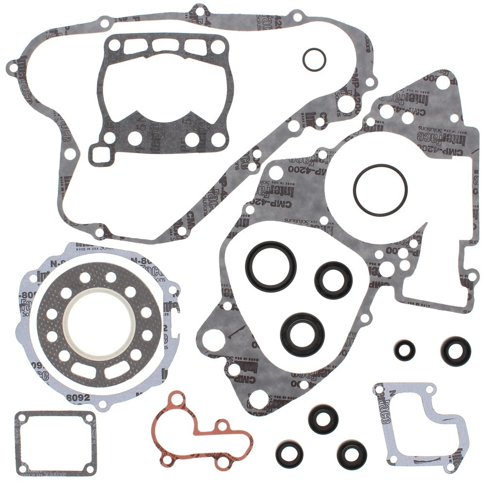 Vertex Complete Gasket Kit with Oil Seals - Suzuki RM80 89