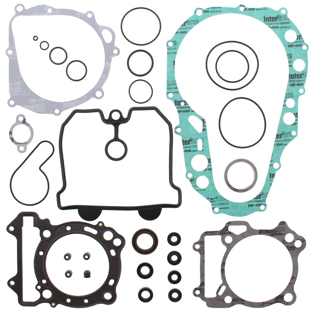 Vertex Complete Gasket Kit with Oil Seals - Arctic Cat 400 DVX 04-08, Kawasaki KFX400 03-06, Suzuki LT-Z250 06, LT-Z400 03-08
