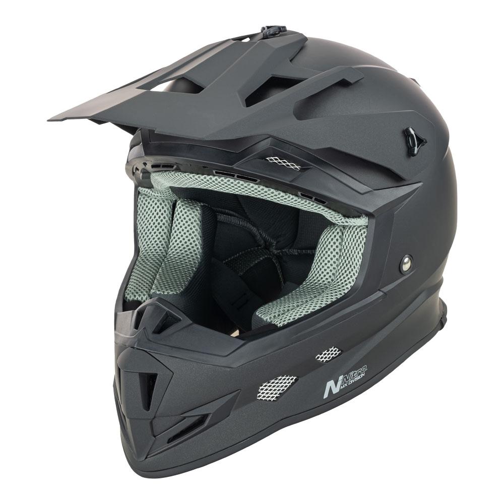 NITRO MX700 YOUTH SATIN BLACK