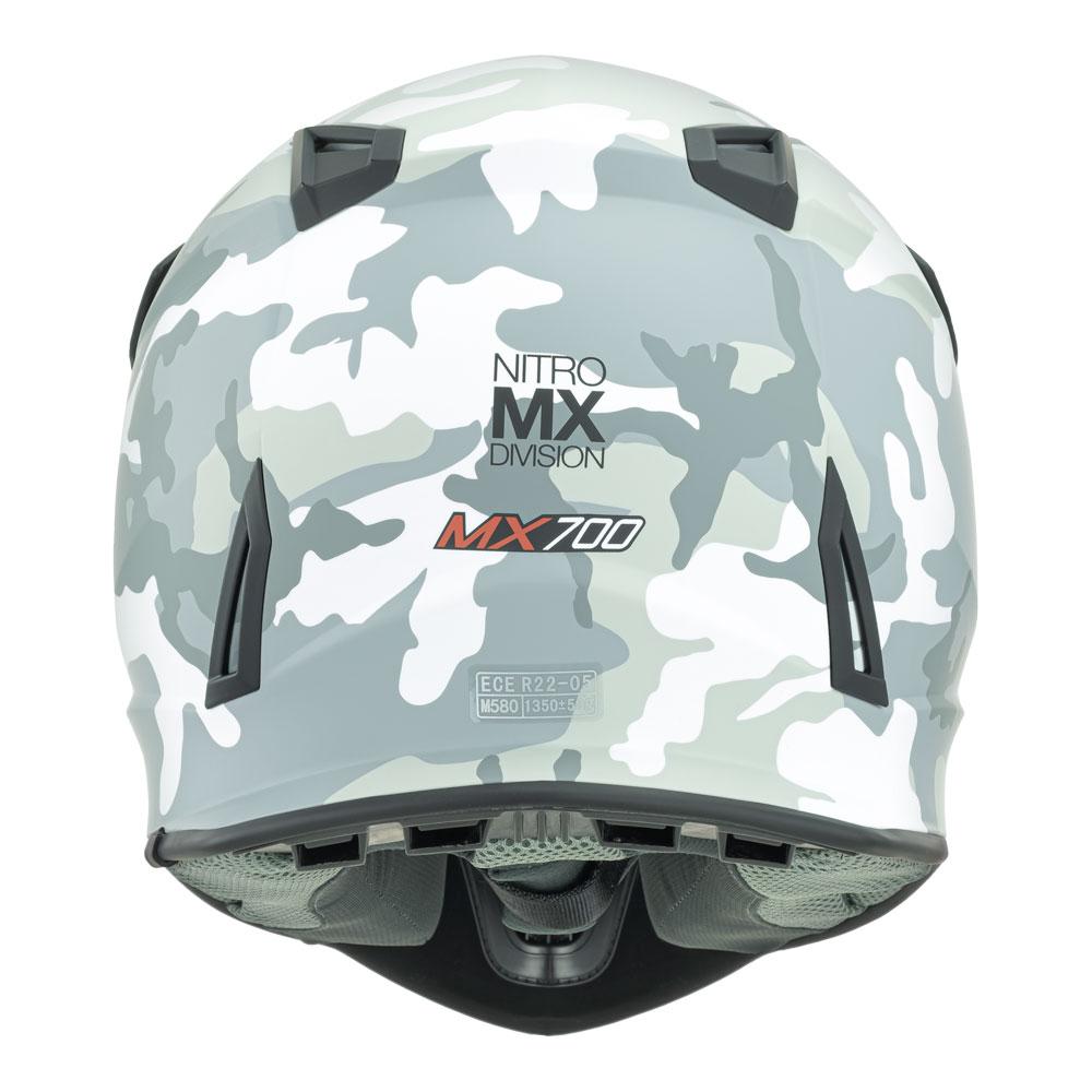 NITRO MX700 YOUTH MATT CAMO/WHITE