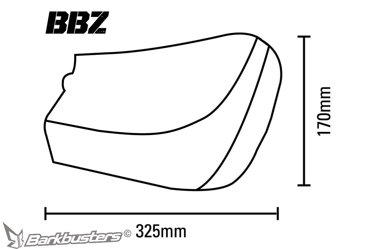 BBZ Fabric Handguard â€“ Multi Fit
TO FIT:
Independently or
Over Barkbusters backbones
