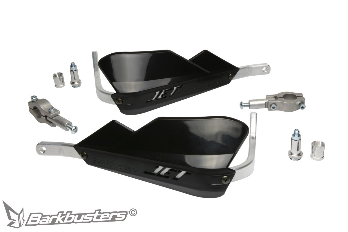 JET Handguard â€“ Two Point Mount (Straight 22mm)
TO FIT:
Straight 22mm (7/8") handlebar