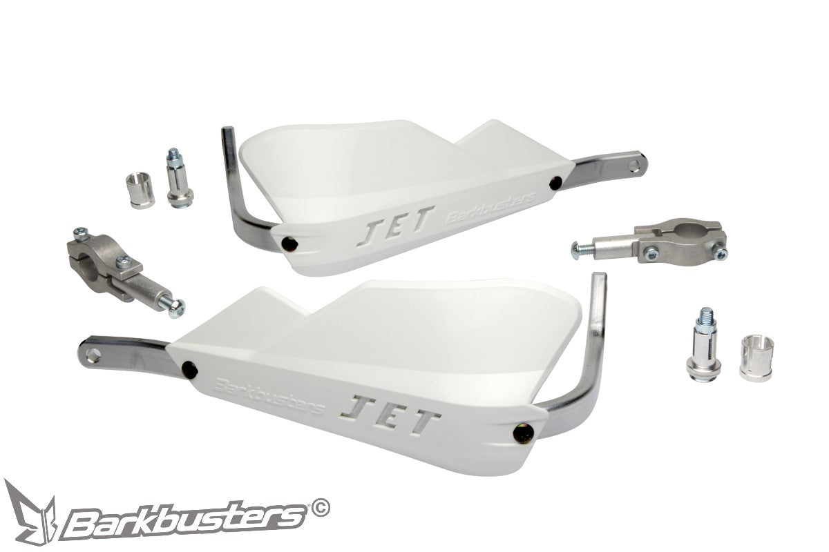 JET Handguard â€“ Two Point Mount (Straight 22mm)
TO FIT:
Straight 22mm (7/8") handlebar