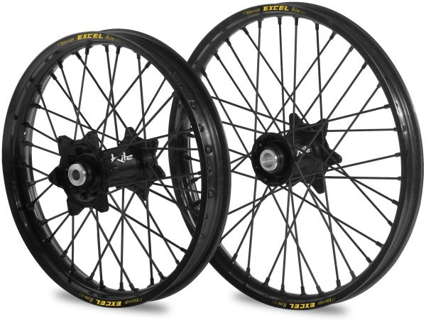 KITE EXCEL ELITE WHEEL SET KTM EXC EXCF 24 FE TE 24 BLACK