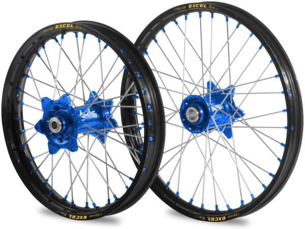 KITE EXCEL ONE SPORT WHEEL SET YAMAHA YZ 125 250 02-23 YZF 250 450 02-13 BLUE
