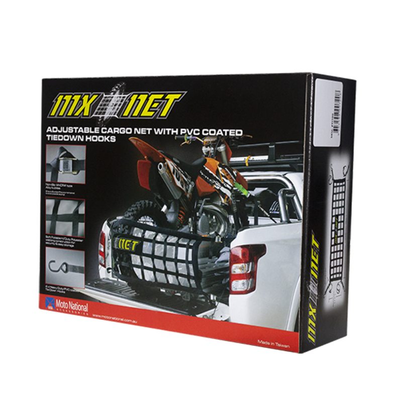 MX NET'  BIKE/GEAR RESTRAINT BLACK - LARGE
