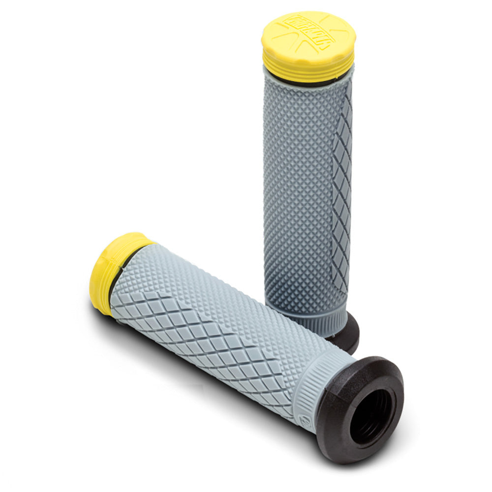 Protaper Tri Density Full Diamond ATV Grip Yellow