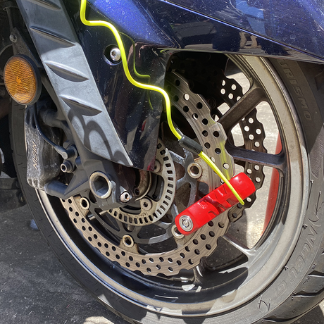 DISC LOCK SECURITY RED 5.5MM