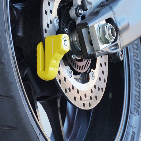 DISC LOCK SECURITY YELLOW 5.5MM