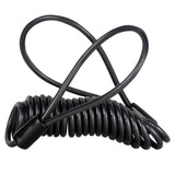 DISC LOCK REMINDER CABLE 4MM X 1.5M - BLACK