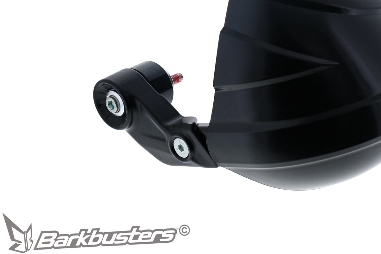 STORM Handguard â€“ Single Point Bar End Mount (threaded)
TO FIT:
6mm or 8mm internal thread handlebar