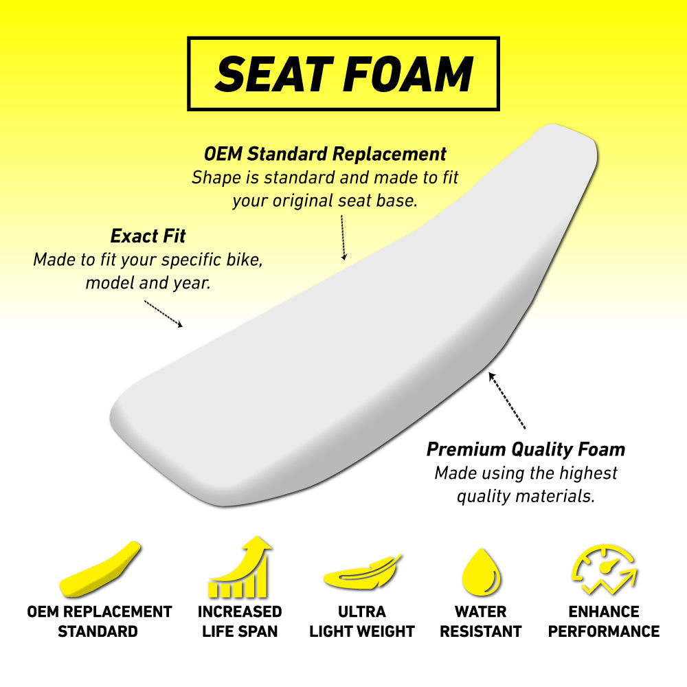 Kawasaki KX125 03-08/KX250 03-08 Standard OEM Seat Foam